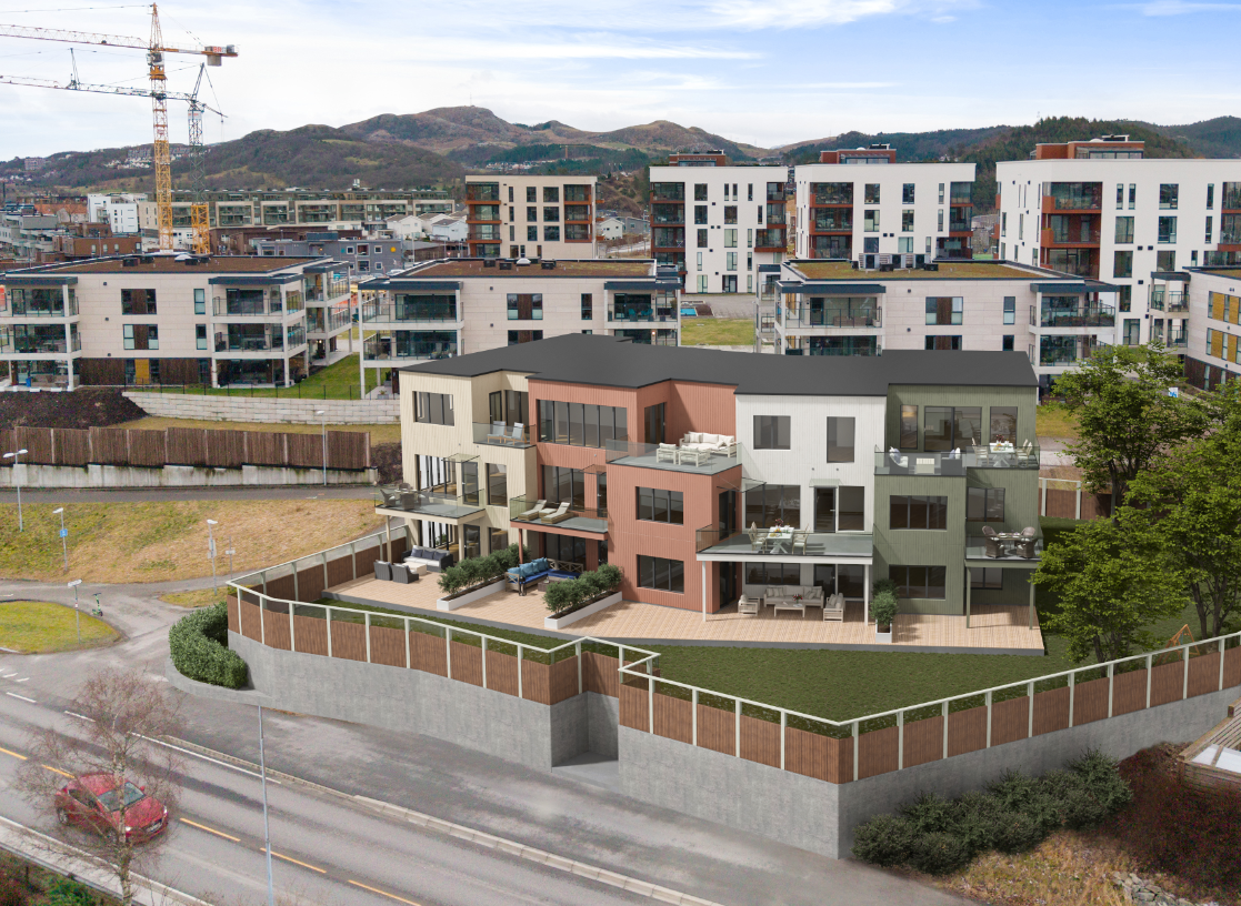 Render av Vision Bygg Hove Panorama i Sandnes